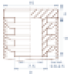 Заглушка пластиковая для труб 15x15