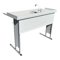 Парта лабораторная с мойкой «Люкс»